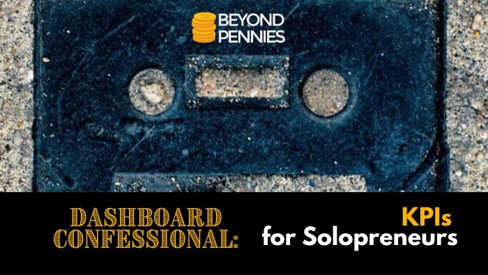 Dashboard Confessional KPIs for Solopreneurs