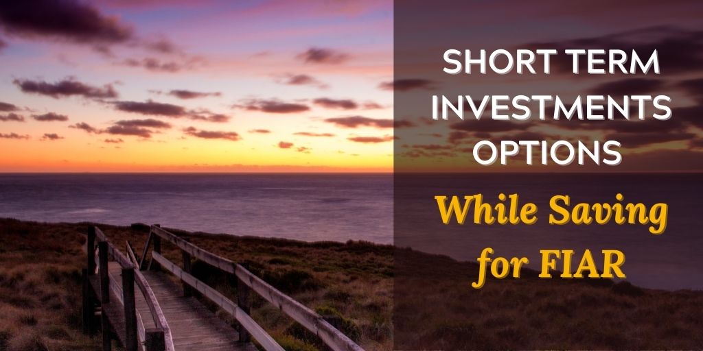Short Term Investing Options While Saving for FIAR