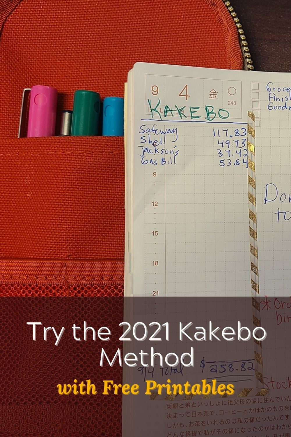 Try the 2021 Kakebo Method with Free Printables