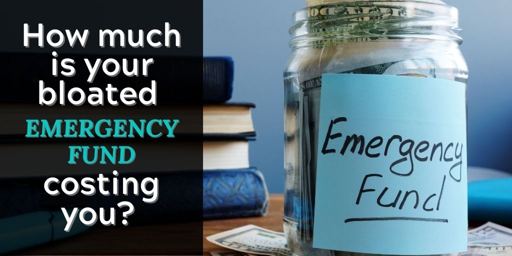 How much is your emergency fund costing you